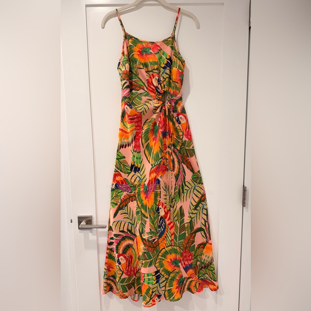 FARM Rio Summer Dress with Tropical Print - Picture 2 of 12